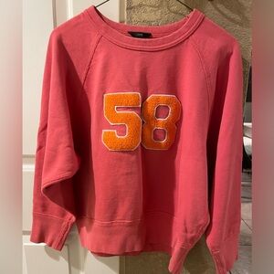 J.Crew sweatshirt, happy birthday 58